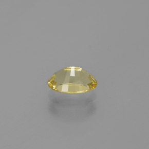 Berilo dorado amarillo natural de 0,56 ct, corte óvalo, VVS-VS