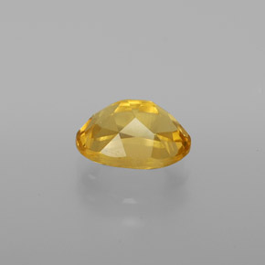 Berilo dorado amarillo natural de 1,30 ct, corte óvalo, VVS-VS
