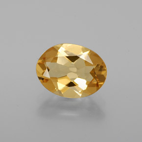 Berilo Dorado Amarillo natural de 1.39 ct, Corte Óvalo, VS