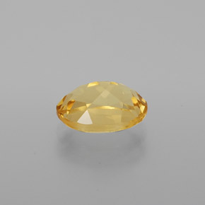 Berilo dorado amarillo natural de 1,27 ct, corte óvalo, VVS-VS