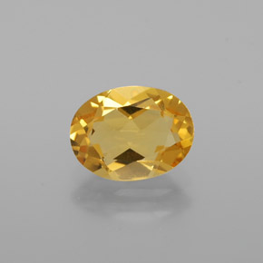 Berilo dorado amarillo natural de 1,14 ct, corte óvalo, VVS-VS