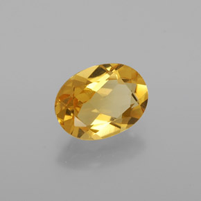 Berilo dorado amarillo natural de 1,14 ct, corte óvalo, VVS-VS
