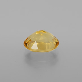 Berilo Dorado Amarillo natural de 1.24 ct, Corte Óvalo, VVS