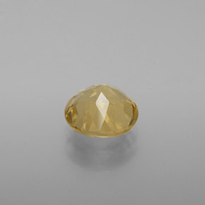 Berilo dorado amarillo natural de 1,79 ct, corte redondo, VVS-VS