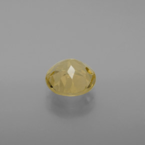 Berilo dorado amarillo natural de 1,78 ct, corte redondo, VVS-VS