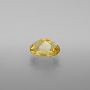 Berilo Dorado Amarillo natural de 1.36 ct, Corte Óvalo, VVS-VS