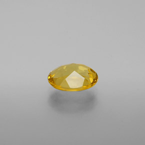 Berilo dorado amarillo natural de 1,21 ct, corte óvalo, VVS