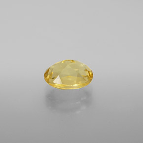 Berilo dorado Amarillo natural de 1.37 ct, Ovalada, VVS-VS