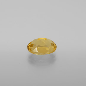 Berilo dorado amarillo natural de 1,19 ct, corte óvalo, VVS-VS