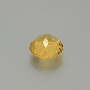 Berilo dorado amarillo natural de 1,56 ct, corte redondo, VS