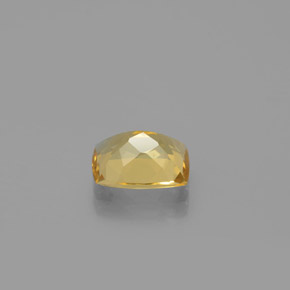 Berilo dorado amarillo natural de 1,83 ct, corte cojín, VS