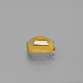 Berilo Dorado Amarillo natural de 2.26 ct, corte esmeralda, VVS-VS