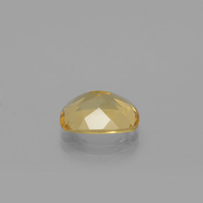 Berilo dorado amarillo natural de 2,28 ct, corte cojín, VS