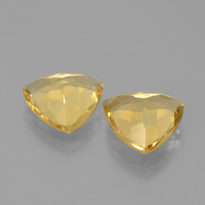 Gemas de berilo dorado amarillo natural de  ct, trillón, VVS-VS