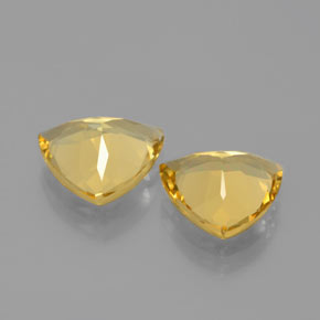 Gemas de berilo dorado amarillo natural de  ct, trillón, VVS-VS