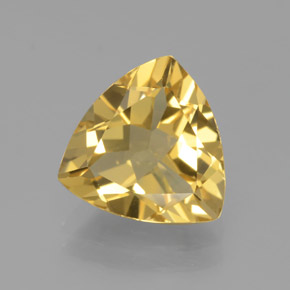 Berilo Dorado Amarillo natural de 2.72 ct, Trillón, VVS