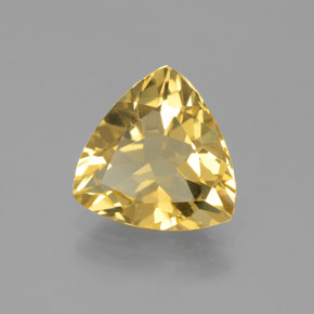 Berilo Dorado Amarillo natural de 2.36 ct, Trillón, VVS-VS