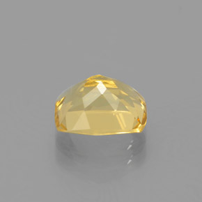 Berilo Dorado Amarillo natural de 1.82 ct, Corte Cojín, VVS