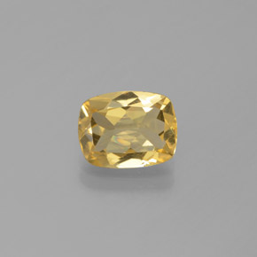 Berilo Dorado Amarillo natural de 1.66 ct, Corte Cojín, VS