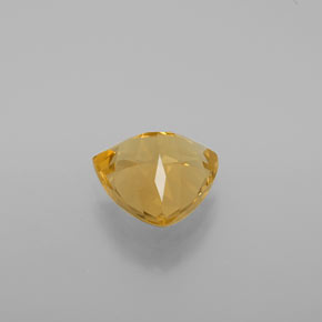 Berilo dorado amarillo natural de 2,83 ct, trillón, VVS-VS
