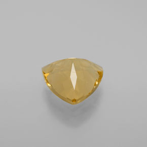Berilo dorado amarillo natural de 2,96 ct, trillón, VVS
