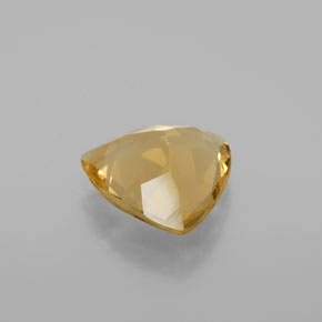 Berilo dorado amarillo natural de 3,37 ct, trillón, VVS-VS