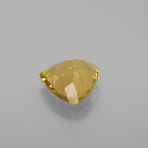 Berilo dorado amarillo natural de 2,42 ct, trillón, VVS-VS
