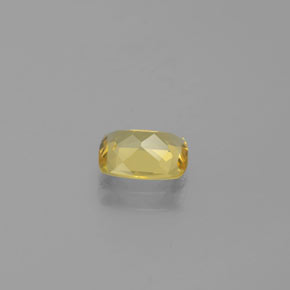 Berilo dorado amarillo natural de 0,99 ct, corte cojín, VVS
