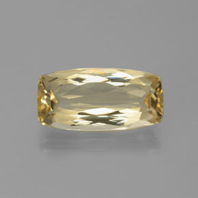 Berilo dorado amarillo natural de 4,58 ct, forma elegante, VVS-VS