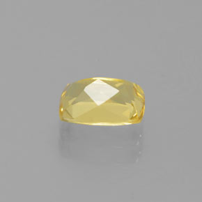 Berilo Dorado Amarillo natural de 0.89 ct, Corte Cojín, VVS-VS