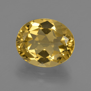 Berilo Dorado Dorado amarillo natural de 4.89 ct, Corte Óvalo, VS