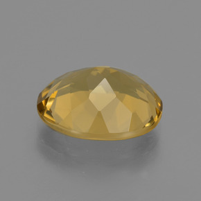 Berilo dorado oro natural de 4,23 ct, corte óvalo, VS