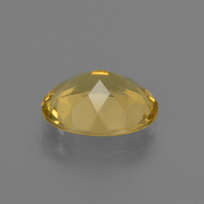 Berilo dorado amarillo natural de 2,99 ct, corte óvalo, VVS