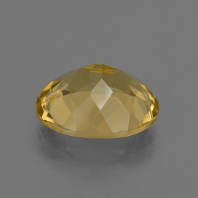 Berilo dorado oro natural de 4,20 ct, corte óvalo, VVS-VS