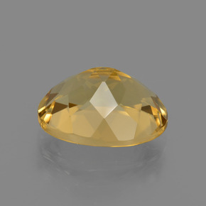 Berilo dorado amarillo dorado natural de 3,34 ct, corte óvalo, VVS