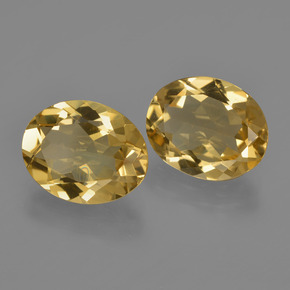 Gemas de Berilo Dorado Dorado amarillo natural de  ct, Corte Óvalo, VVS