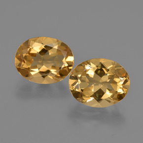 Gemas de Berilo Dorado Dorado amarillo natural de  ct, Corte Óvalo, VVS