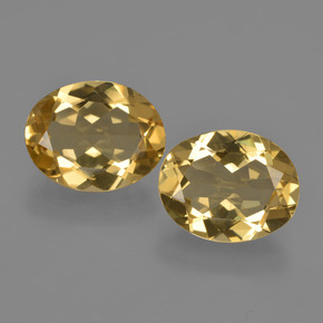 Gemas de Berilo Dorado Dorado amarillo natural de  ct, Corte Óvalo, VVS