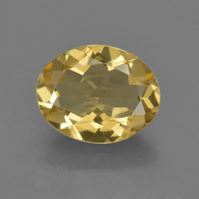 Berilo Dorado Dorado amarillo natural de 2.56 ct, Corte Óvalo, VVS