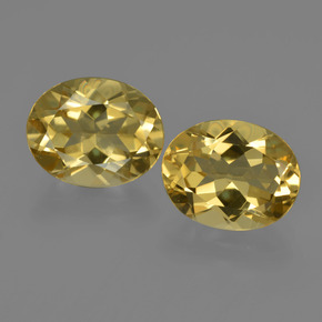 Gemas de Berilo Dorado Dorado amarillo natural de  ct, Corte Óvalo, VVS