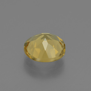 Berilo Dorado Dorado amarillo natural de 1.58 ct, Corte Redondo, VVS-VS