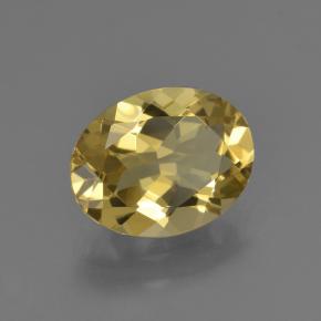 Berilo Dorado Dorado natural de 2.05 ct, Corte Óvalo, VVS