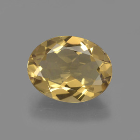 Berilo Dorado Dorado natural de 2.02 ct, Corte Óvalo, VVS