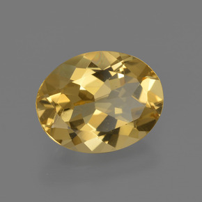 Berilo Dorado Dorado amarillo natural de 2.23 ct, Corte Óvalo, VVS