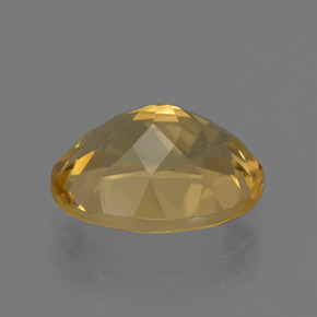 Berilo dorado oro natural de 2,50 ct, corte óvalo, VVS