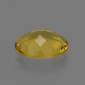 Berilo dorado amarillo natural de 2,09 ct, corte óvalo, VS