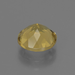 Berilo dorado oro natural de 1,82 ct, corte redondo, VVS