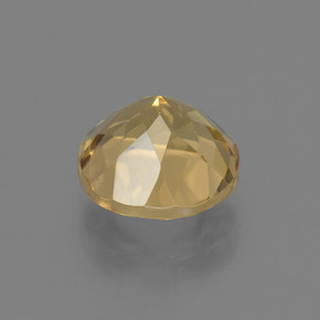 Berilo dorado oro natural de 1,79 ct, corte redondo, VS