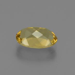 Berilo dorado dorado natural de 1,80 ct, corte óvalo, VVS