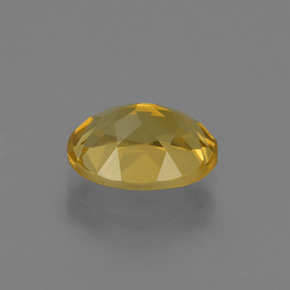 Berilo dorado amarillo natural de 1,84 ct, corte óvalo, VVS